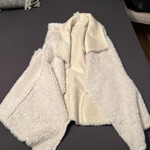 Faux Sheepskin Fur Vest